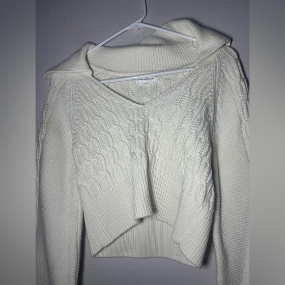 LOVERS AND FRIENDS Mel cable knit sweater size M - Picture 7 of 8